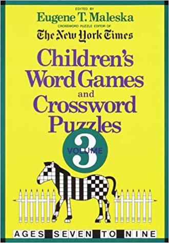Children's Word Games and Crossword Puzzles Volume 3 (Other): 003