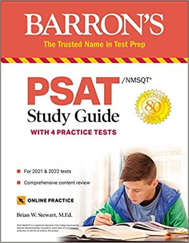 PSAT/NMSQT Study Guide: with 4 Practice Tests (Barron's Test Prep) indir