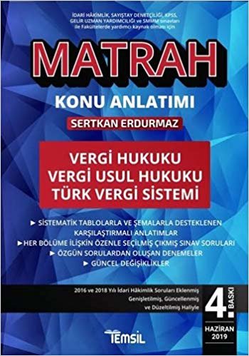Matrah Konu Anlatımı Vergi Hukuku Vergi Usul Hukuku Türk Vergi Sistemi
