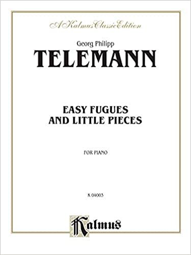 Easy Fugues and Little Pieces (Kalmus Edition) indir