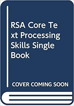 RSA Core Text Processing Skills Single Book indir
