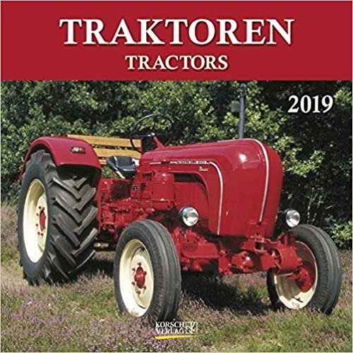 Traktoren 2019. Broschürenkalender: Broschürenkalender mit Ferienterminen