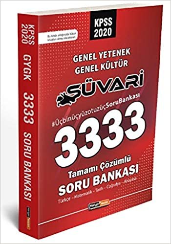 Kariyer Meslek 2020 KPSS Genel Yetenek Genel Kültür Süvari 3333 Çözümlü Soru Bankası