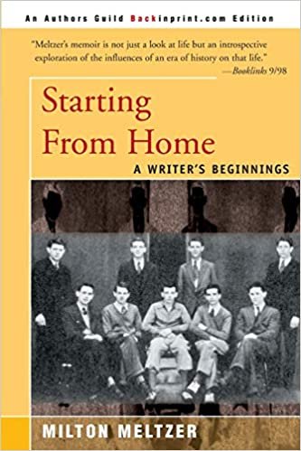 Starting From Home: A Writer's Beginnings indir