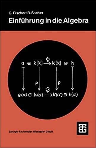Einführung in die Algebra (Teubner Studienbücher Mathematik)