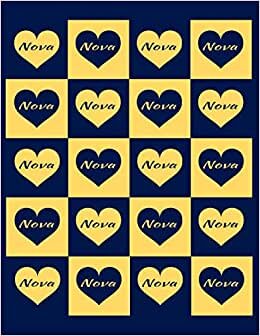 NOVA: Beautiful Nova Present - Perfect Personalized Nova Gift (Nova Notebook / Nova Journal)