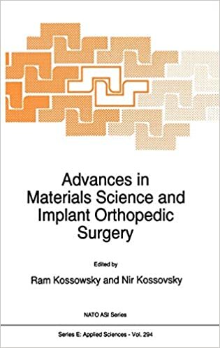 Advances in Materials Science and Implant Orthopedic Surgery: Proceedings of the NATO Advanced Study Institute on 'Materials Science and Orthopaedic ... June 19-July 2, 1994 (Nato Science Series E:)