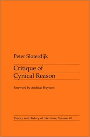 Critique Of Cynical Reason (Theory and History of Literature)