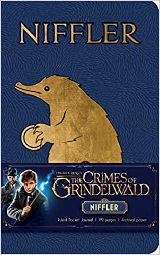 Fantastic Beasts: The Crimes of Grindelwald: Niffler Ruled Pocket Journal (Journals) (Harry Potter) indir