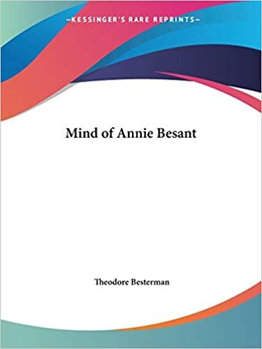 Mind of Annie Besant (1927)