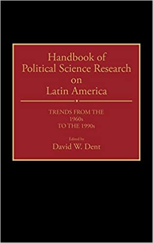 Handbook of Political Science Research on Latin America: Trends from the 1960's to the 1990's