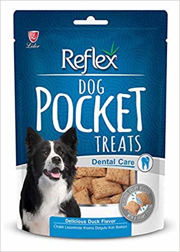Reflex Pocket Diş Sağlığı için Ördekli Köpek Ödülü 95 Gr