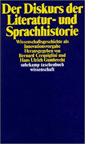 Der Diskurs der Literatur- und Sprachhistorie: Wissenschaftsgeschichte als Innovationsvorgabe (Suhrkamp Taschenbuch Wissenschaft) indir