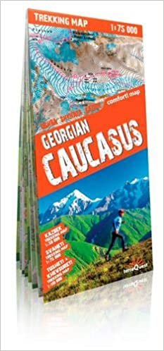 terraQuest Trekking Map Georgian Caucasus (trekking map) indir