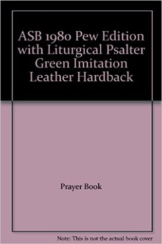 ASB 1980 Pew Edition with Liturgical Psalter Green Imitation Leather Hardback: With Psalter indir