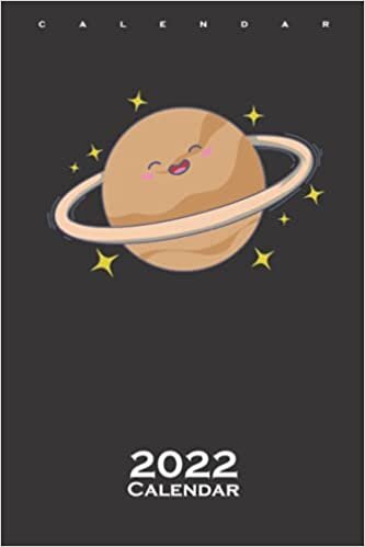 Hula Hoop Saturn Planet Calendar 2022: Annual Calendar for Hula Hoop Friends