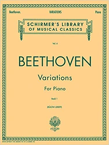 Variations - Book 1: Schirmer Library of Classics Volume 6 Piano Solo