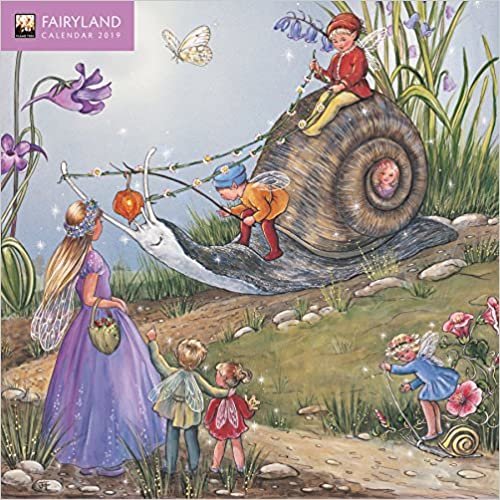 Fairyland mini wall calendar 2019 (Art Calendar) indir