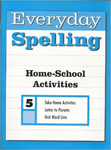 E-Day Spelling: Home-School 5