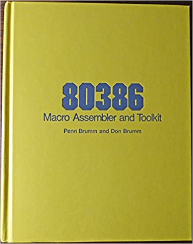 80386 Macro Assembler and Toolkit