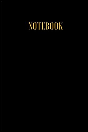 Journal Notebook : Black Cover - matte finish: Size (12.52 x 9.25 in) 120 Pages: Lined Paper . indir