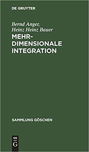 Mehrdimensionale Integration (Sammlung Goeschen)