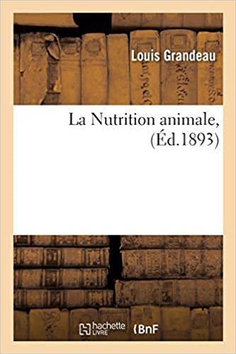La Nutrition Animale (Sciences)