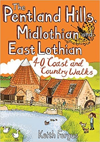 The Pentland Hills, Midlothian and East Lothian: 40 Coast and Country Walks indir