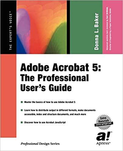 Adobe Acrobat 5: The Professional User's Guide (The Expert's Voice)