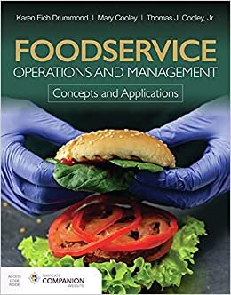 Foodservice Operations and Management: Concepts and Applications indir