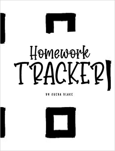 Homework Tracker (8x10 Hardcover Log Book / Planner / Tracker) indir