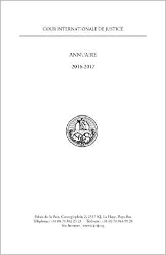 Yearbook of the International Court of Justice 2016-2017 indir