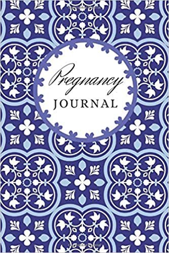 Pregnancy Journal.: Blue Memory Book. Notebook Diary For Moms-To-Be (6x9, 110 Lined Pages) indir