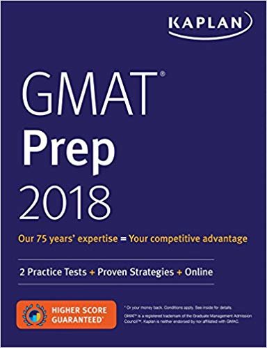 Kaplan GMAT Prep 2018