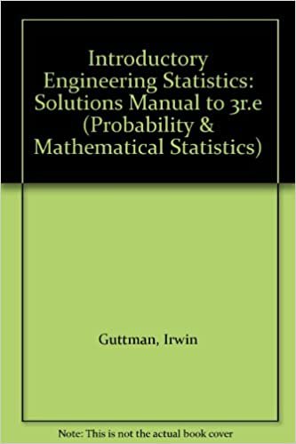 Introductory Engineering Statistics: Solutions Manual to 3r.e (Probability & Mathematical Statistics S.)
