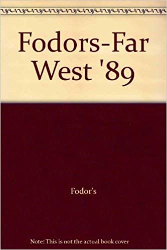 FODORS-FAR WEST '89