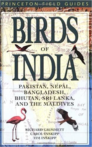 Birds of India: Pakistan, Nepal, Bangladesh, Bhutan, Sri Lanka, and the Maldives (Princeton Field Guides)