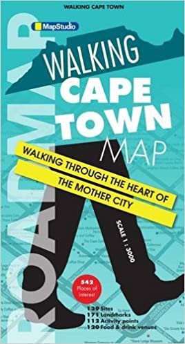 Cape Town walking map r/v (r) ms