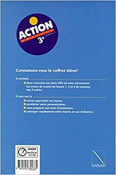 Action 3e LV1 - cahier d'activités (ACTION COLLEGE)