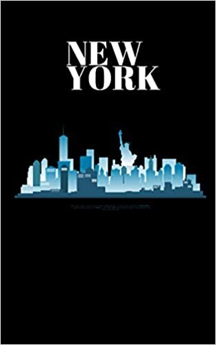 NEW YORK Notebook with Lined interior Size 5x8 - 100 pages Mate Cover: USA Trip is one of the entire Urban series created by NiNi Publisher