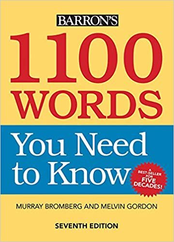 Barron's 1100 Words Need Know