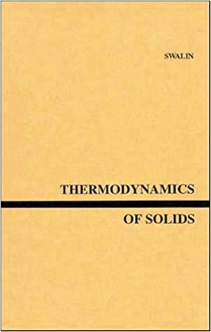 Thermodynamics of Solids (Wiley Series on the Science and Technology of Materials)