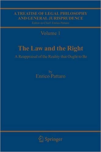 A Treatise of Legal Philosophy and General Jurisprudence: Law and the Right v. 1