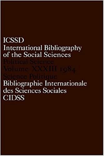 IBSS: Political Science: 1984 Volume 33: In English and French (International Bibliography of the Social Sciences)