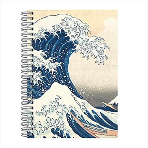 Hokusai Great Wave Wire-O Journal 6 X 8.5" (Hokusai Great Wave 6 x 8.5)