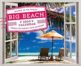2020 Big Beach Wall Poster Calendar: Create the Perfect View Anywhere