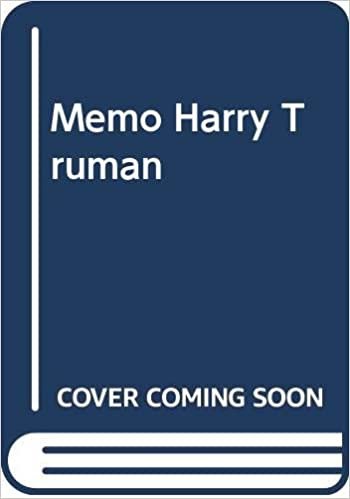 Memo Harry Truman: 001