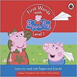 First Words with Peppa Level 1 Box Set indir