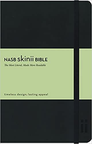 NASB Skinii Bible Leatherlike Black