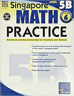 Math Practice, Grade 6 (Singapore Math Practice)